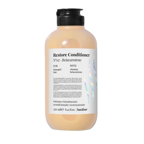 BACKBAR No.07 RESTORE CONDITIONER BETACAROTENE