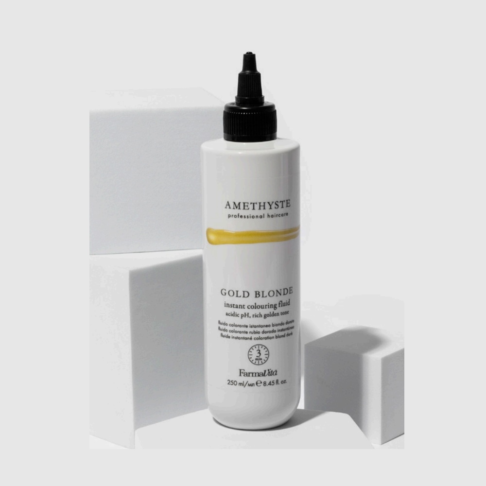 AMETHYSTE INSTANT COLOURING FLUID - GOLD BLONDE