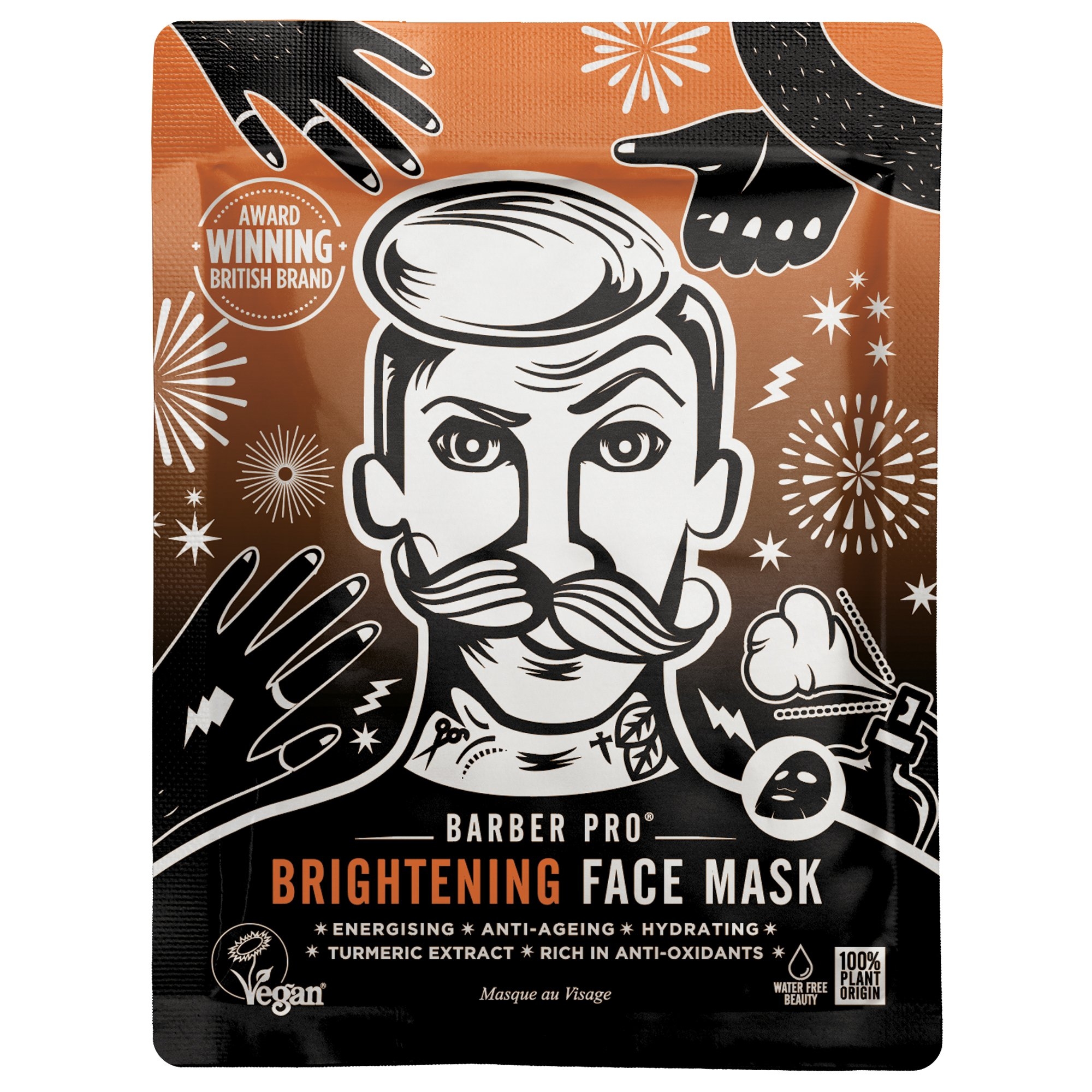 BARBER PRO BRIGHTENING FACE MASK