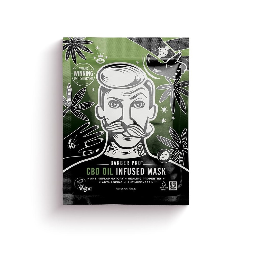 BARBER PRO CBD OIL INFUSED MASK