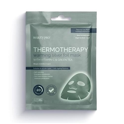 BEAUTYPRO THERMOTHERAPY WARMING SILVER FOIL MASK