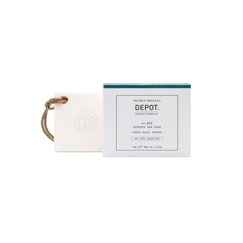 DEPOT No.602 SCENTED BAR SOAP FRESH BLACK PEPPER