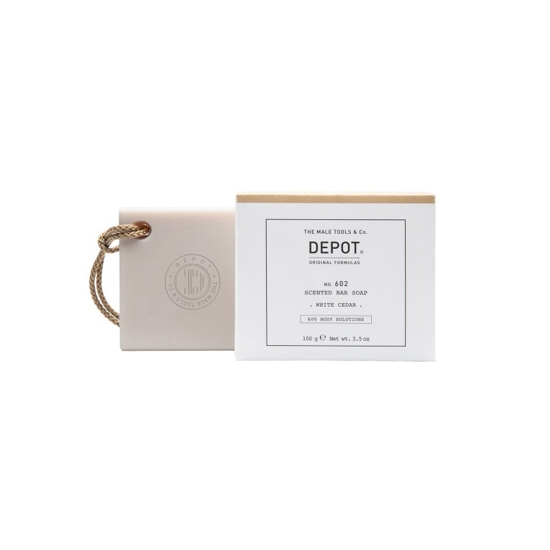 DEPOT No.602 SCENTED BAR SOAP WHITE CEDAR