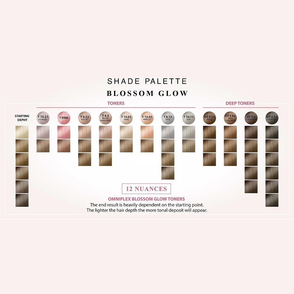 FARMAVITA BLOSSOM GLOW TONER T 8.12 - STEEL