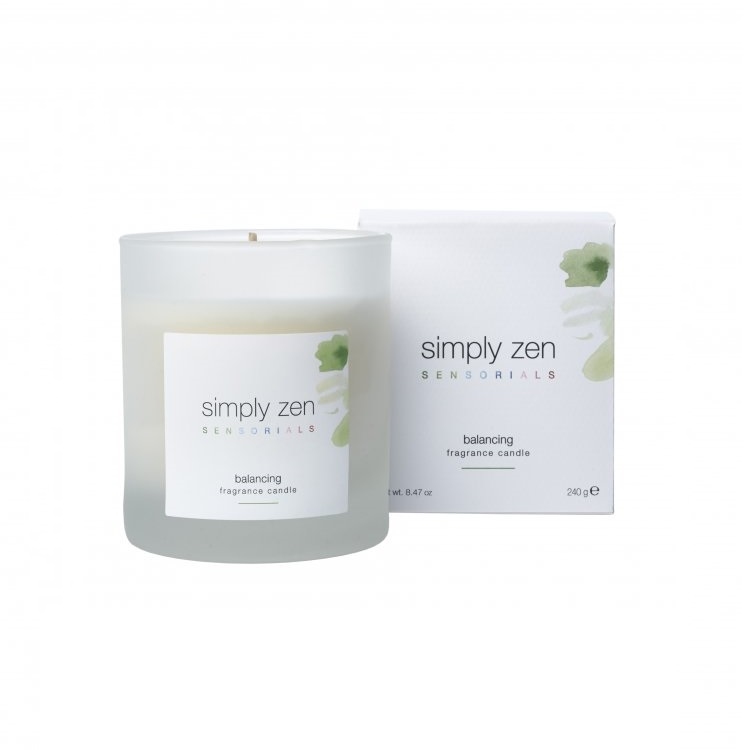 SIMPLY ZEN SENSORIALS FRAGANCE CANDLE BALANCING