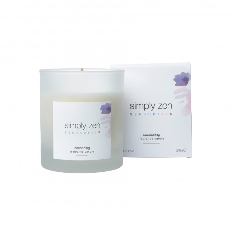 SIMPLY ZEN SENSORIALS FRAGANCE CANDLE COCOONING