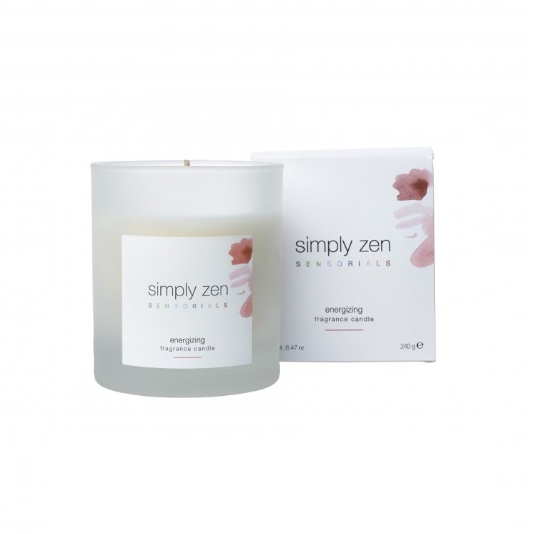 SIMPLY ZEN SENSORIALS FRAGANCE CANDLE ENERGIZING
