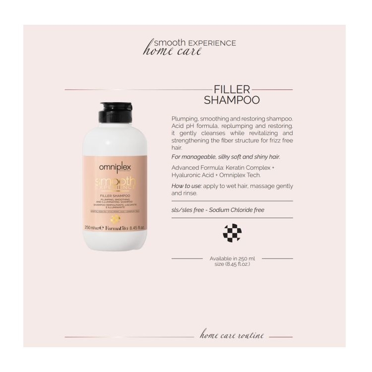 SMOOTH EXPERIENCE FILLER SHAMPOO