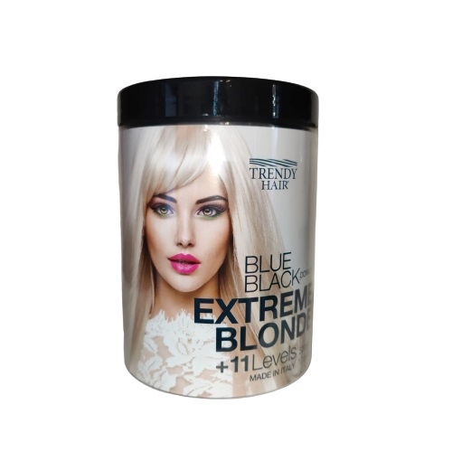 TRENDY HAIR BLUE BLACK EXTREME BLOND 11 LEVELS