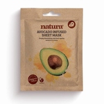 NATURA AVOCADO SHEET VEGAN MASK